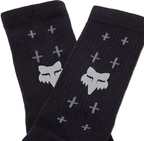 8" Defend Sock Lunar Special Edition - Black