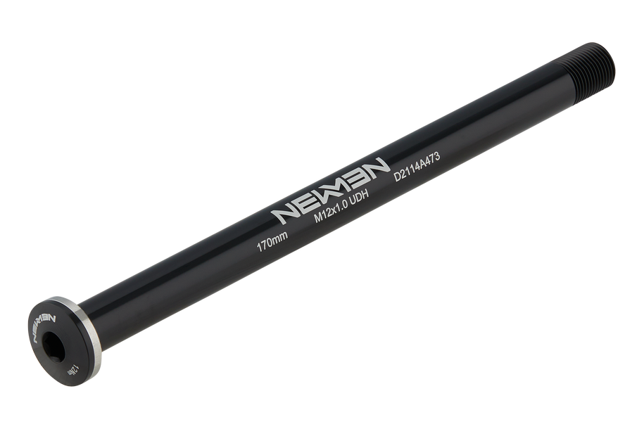 Hinterrad Achse UDH, flacher Kopf, 12x148 mm