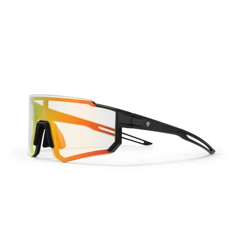 Siri Photochromic, Red Mirror - Matte Black
