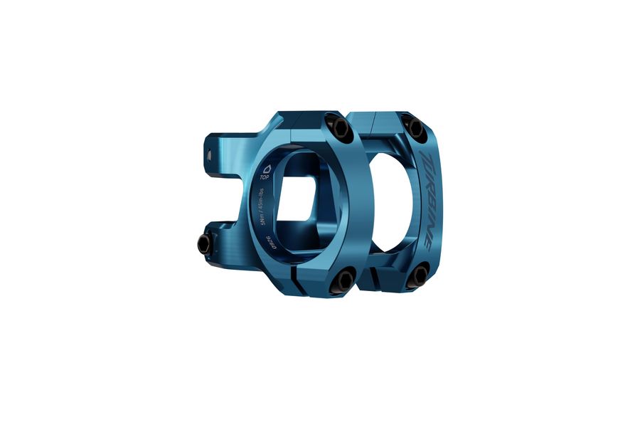 Turbine Vorbau, 35.0 mm, 0° - Turquoise