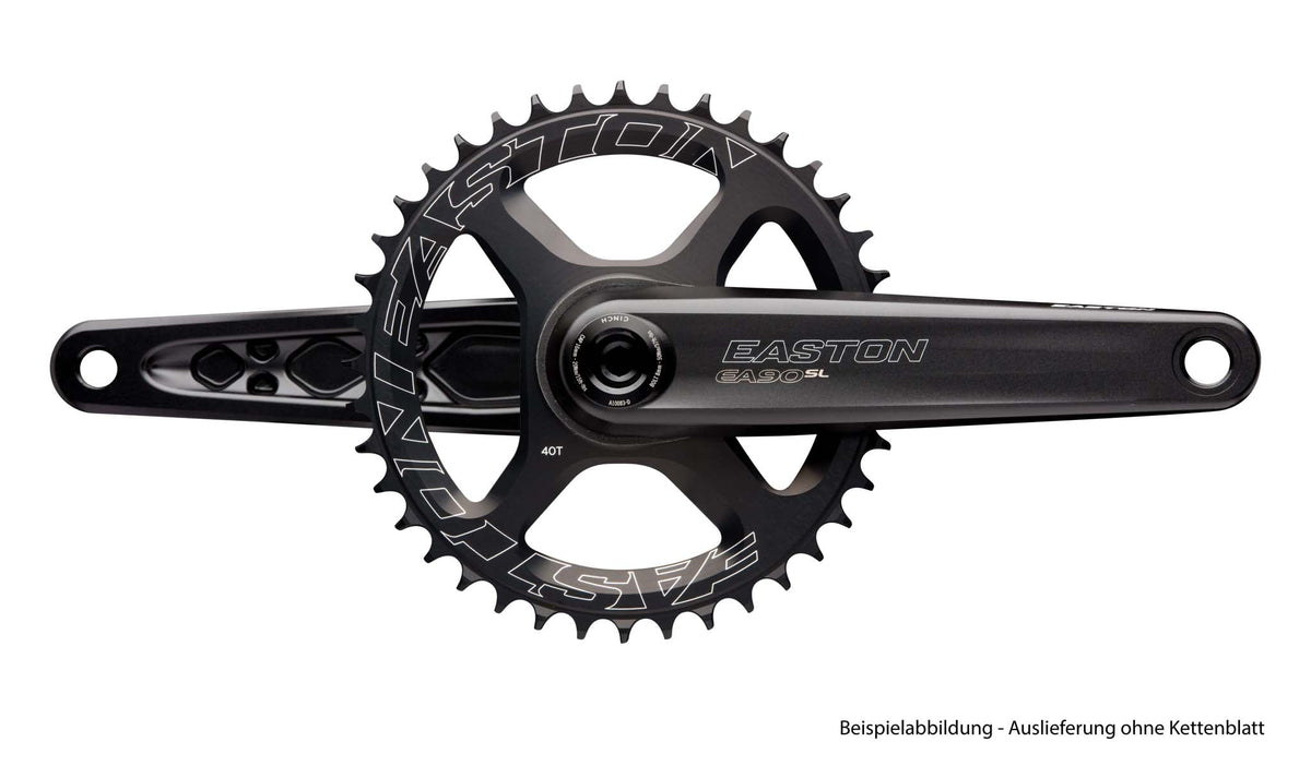 EA90 129 Kurbelradgarnitur - Schwarz Easton