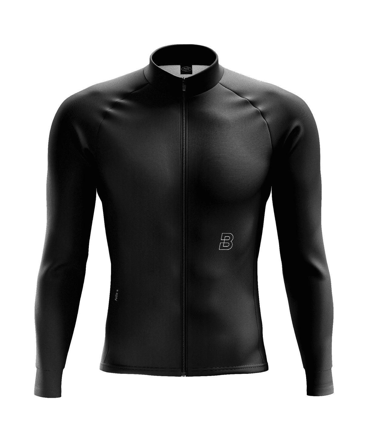 Maglia a maniche lunghe ACHROMATIC - nero