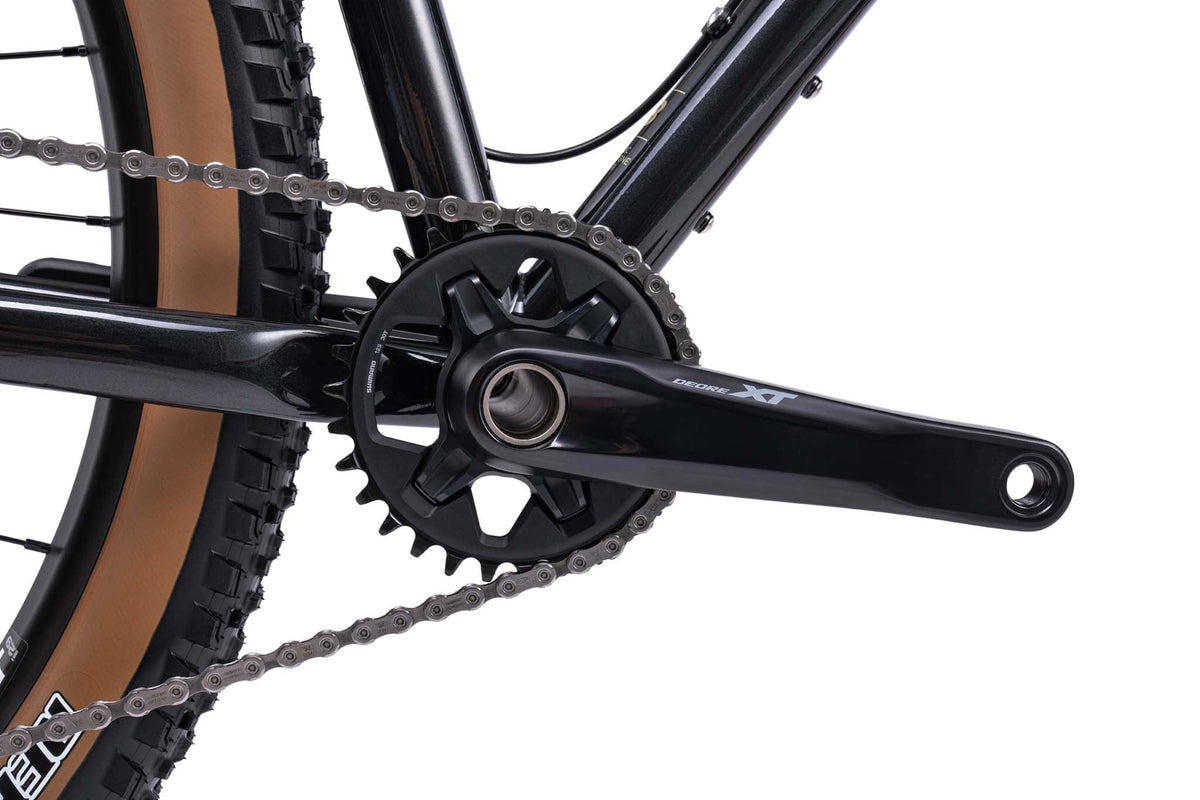 Cale Deore XT - metallic black Bombtrack
