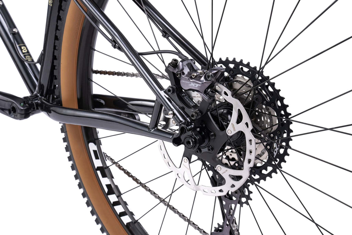Cale Deore XT - metallic black Bombtrack