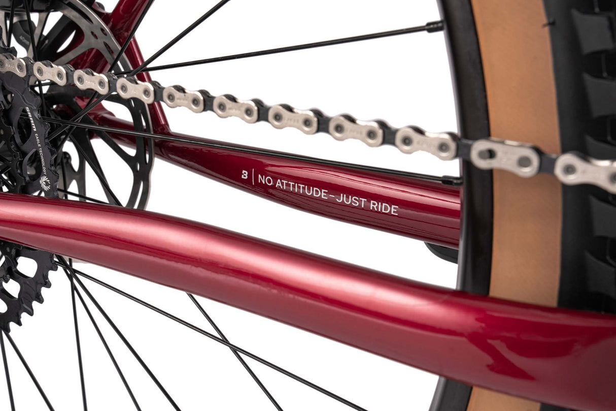 Cale GX Eagle - metallic burgundy