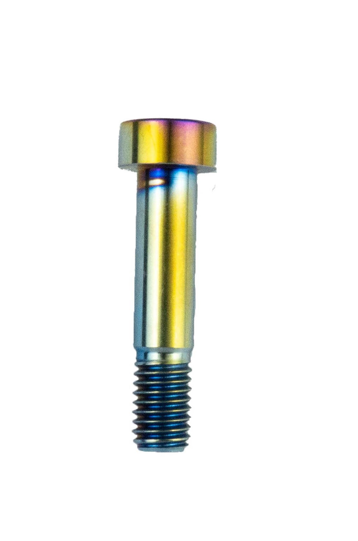Ti Shock Mount Bolt - Rainbow - Silver NS Bikes