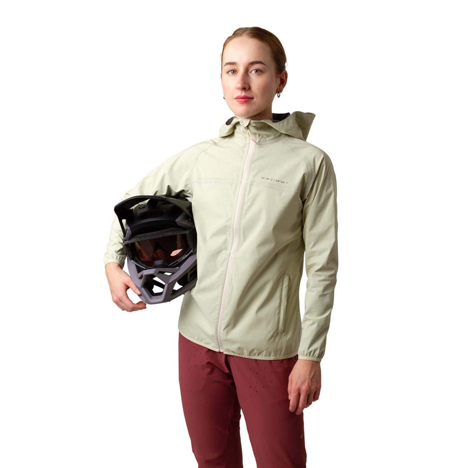 DFL Evo Women Rain Jacket - creme
