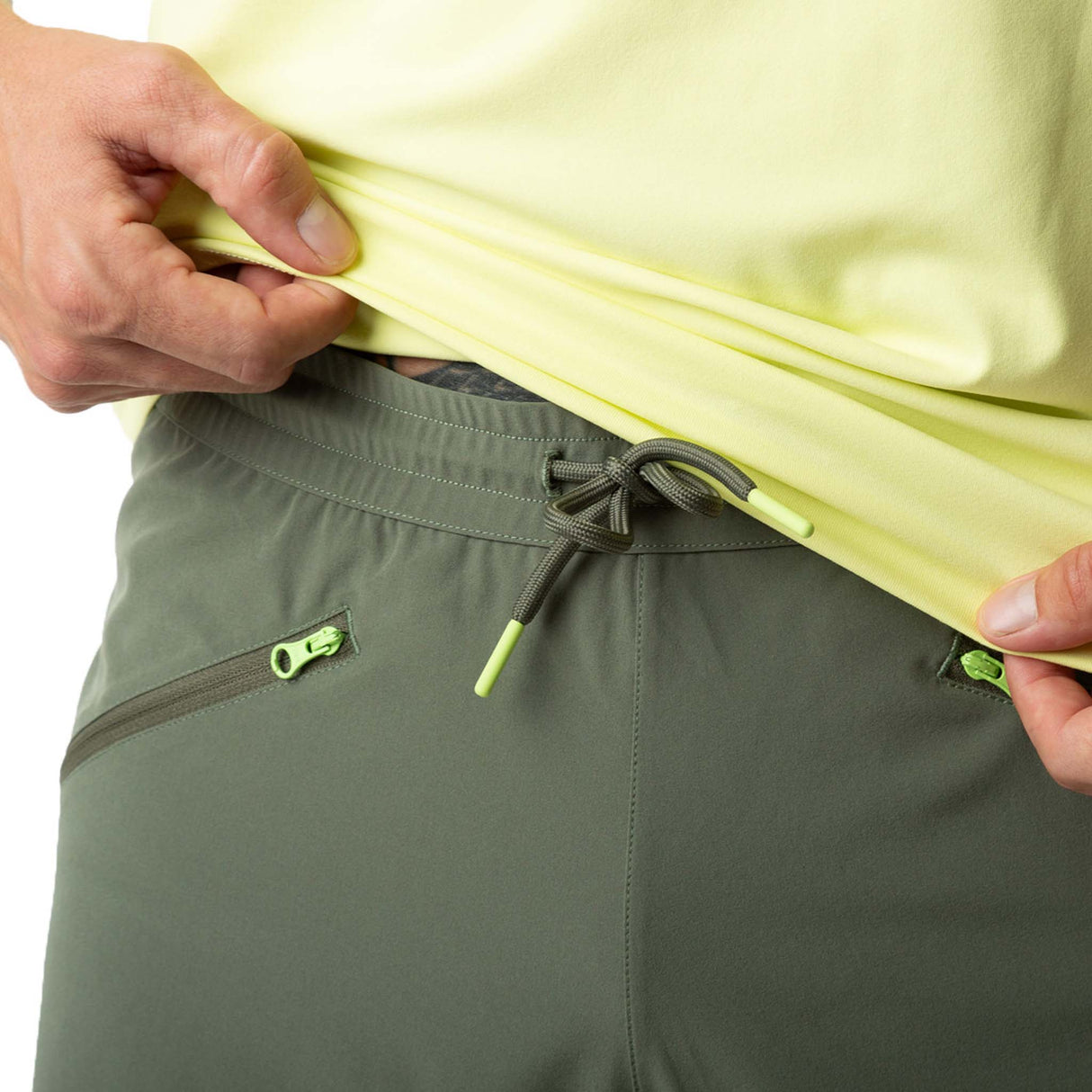 Caminos cortos - verde