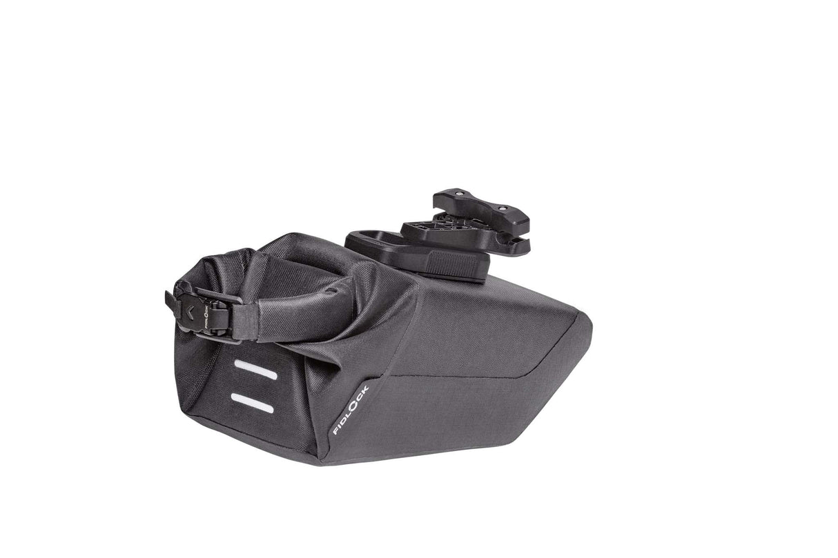 PINCLIP saddle bag M + saddle base, 700ml - black Fidlock