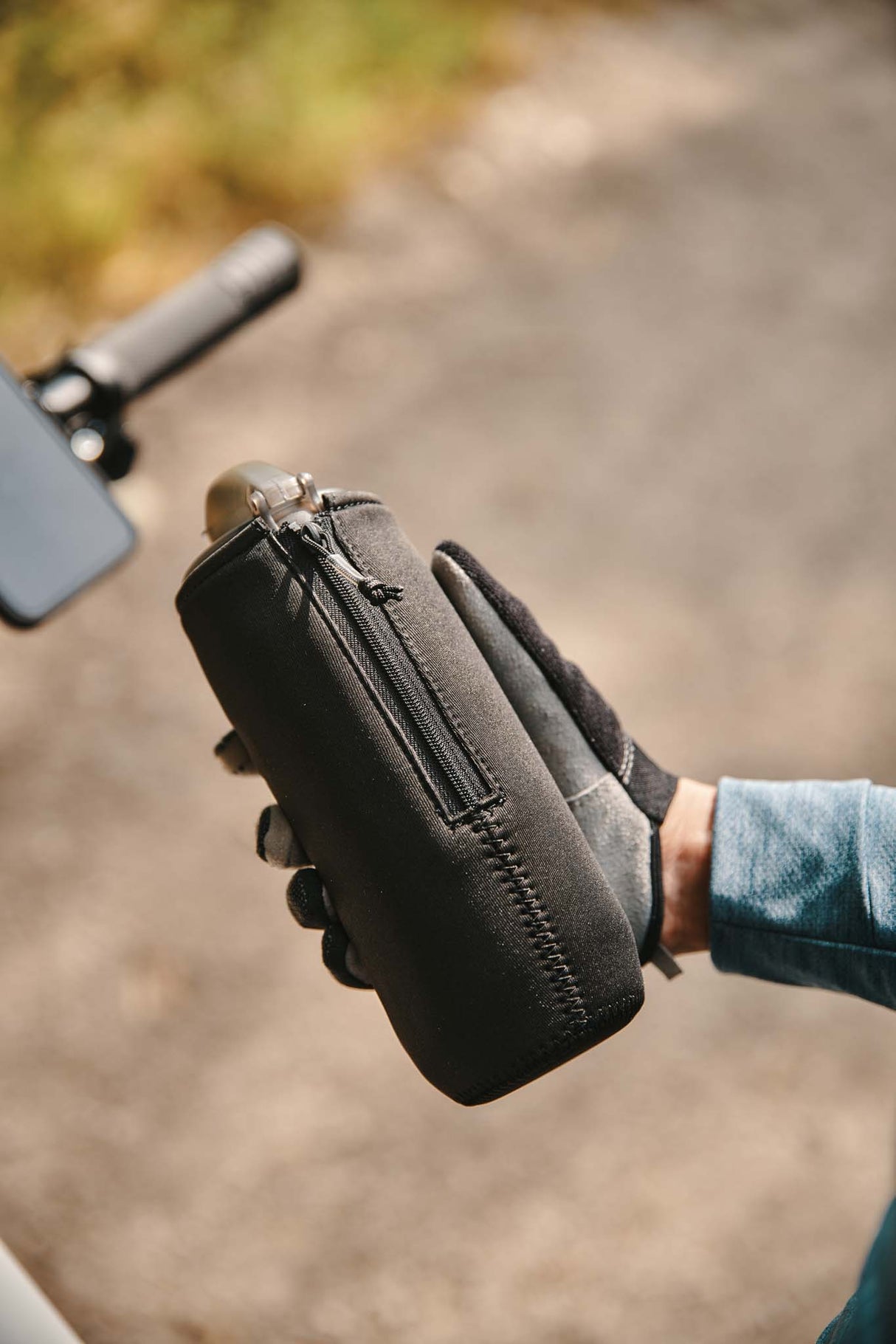 Thermo sleeve 590 for TWIST bottle 590 - black