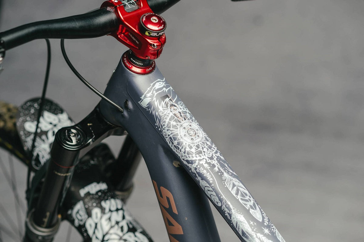 Rahmenschutz Kit Dream Catcher - White Matte