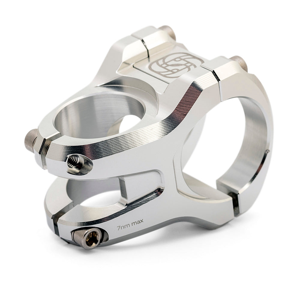 TS Vorbau, Klemmung 35 mm, Länge 32 mm - silver