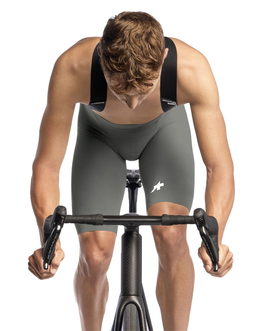 EQUIPE R Bib Shorts S11 - Edge Green Assos