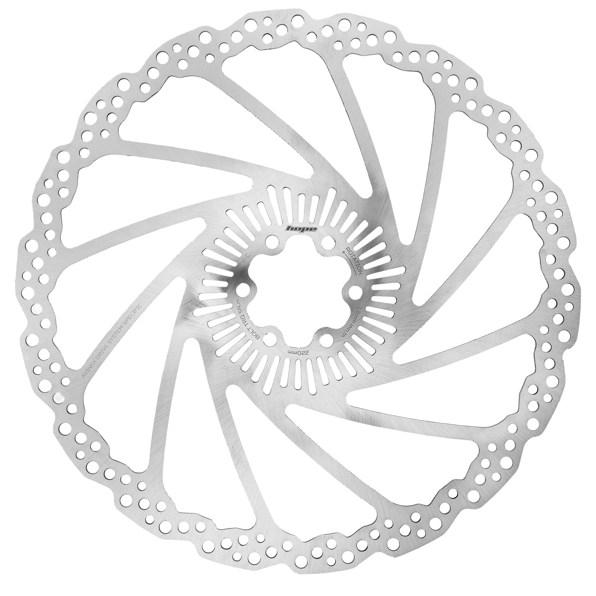 Avinox Disc, 6-Bolt - silver