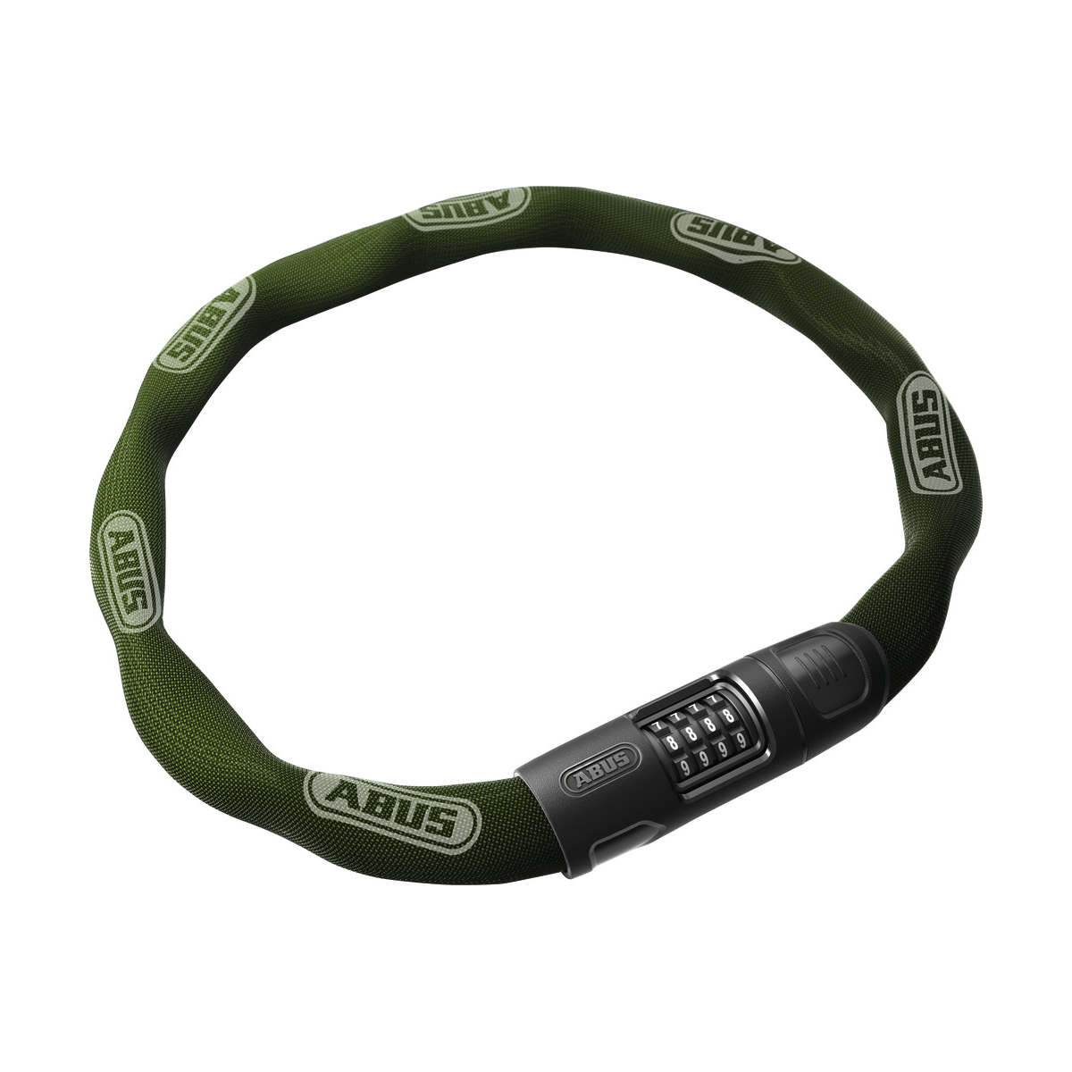 8808C/85 Kettenschloss - Grün