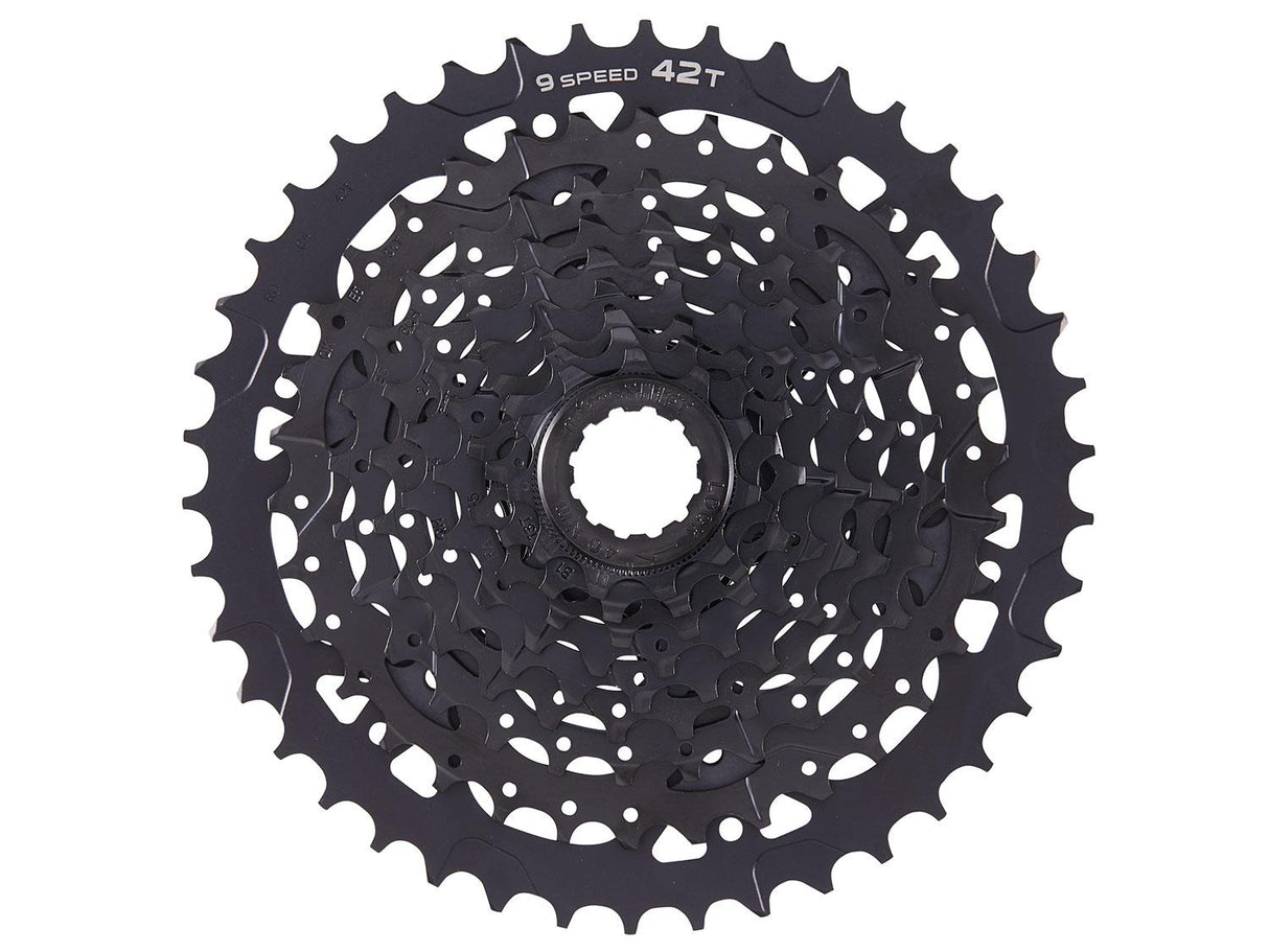Advent Kassette 9sp 11-42T Stahl/Aluminium - black