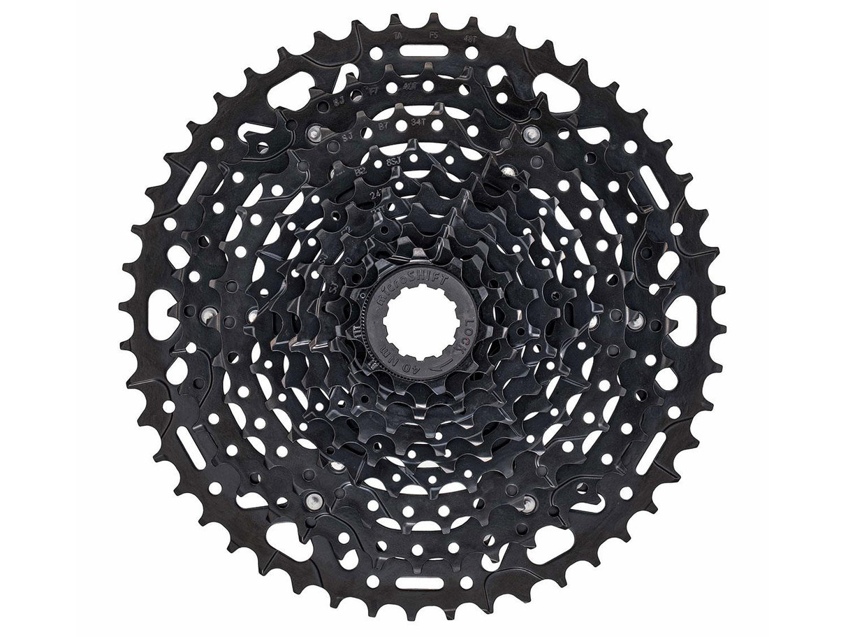 Advent X Kassette 10sp 11-48T Stahl - black