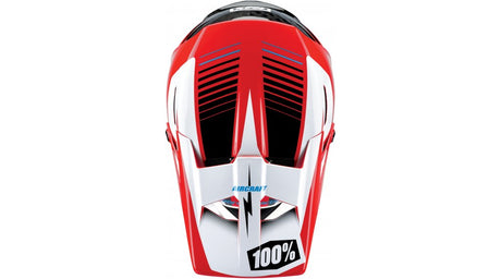 Aircraft DH Helm incl. Mips - Rot/Weiß