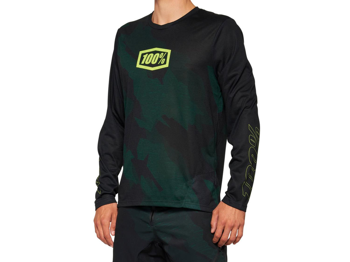 Airmatic LE Long Sleeve Jersey - Black Camo