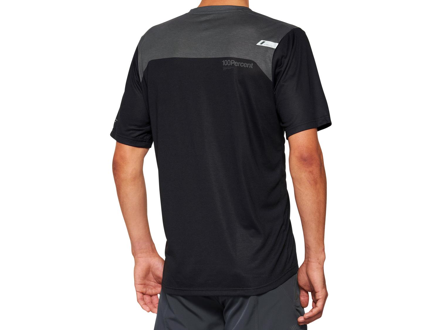 Airmatic Short Sleeve Jersey - Black/Charcoal