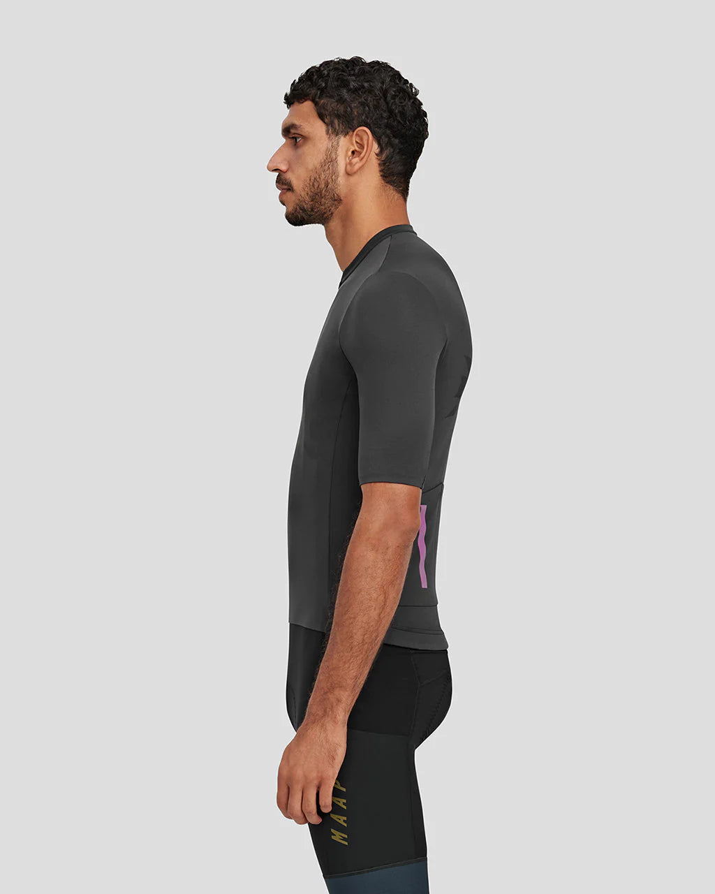 Alt_Road 1/2 Zip Jersey - black