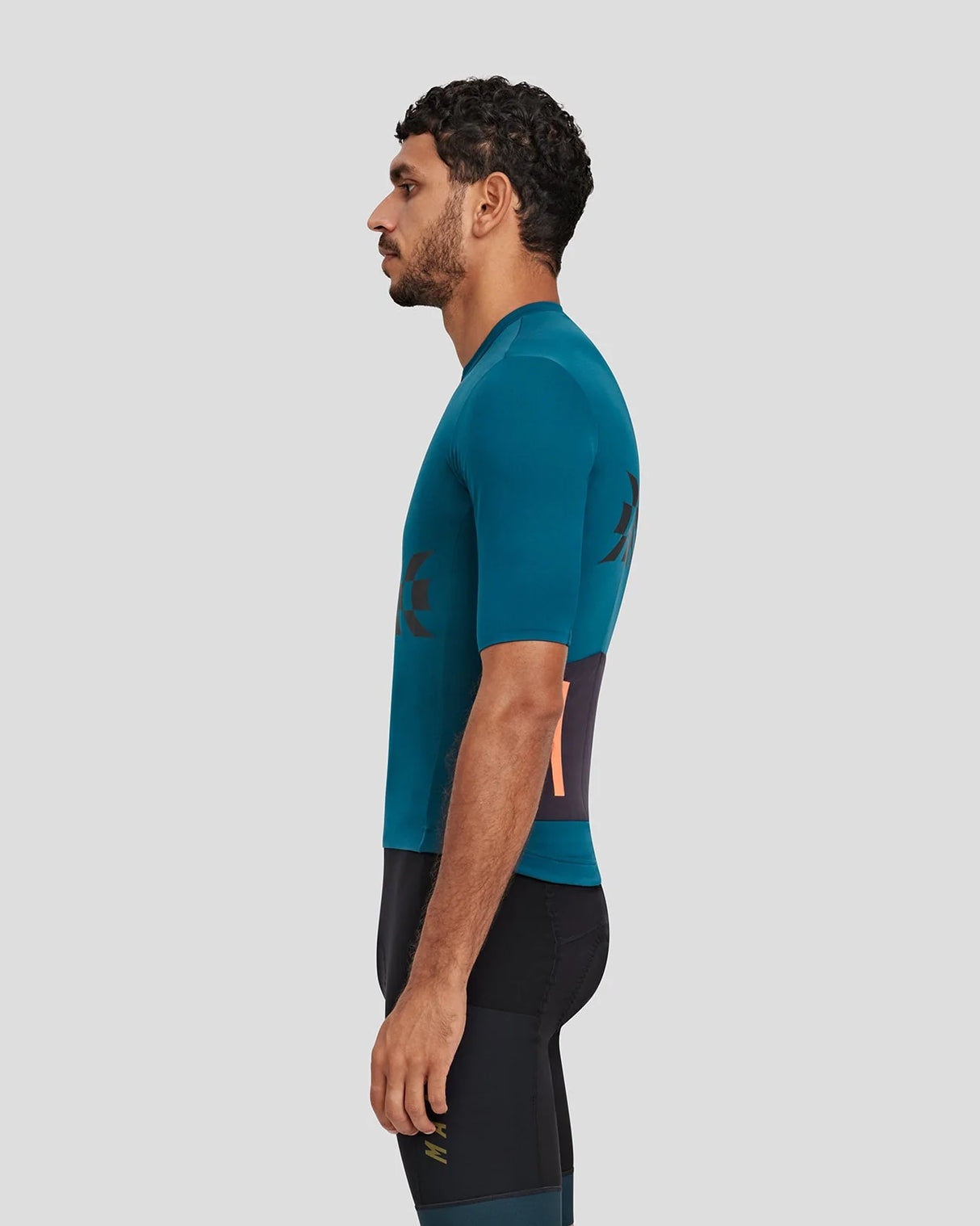Alt_Road 1/2 Zip Jersey - Dark Teal