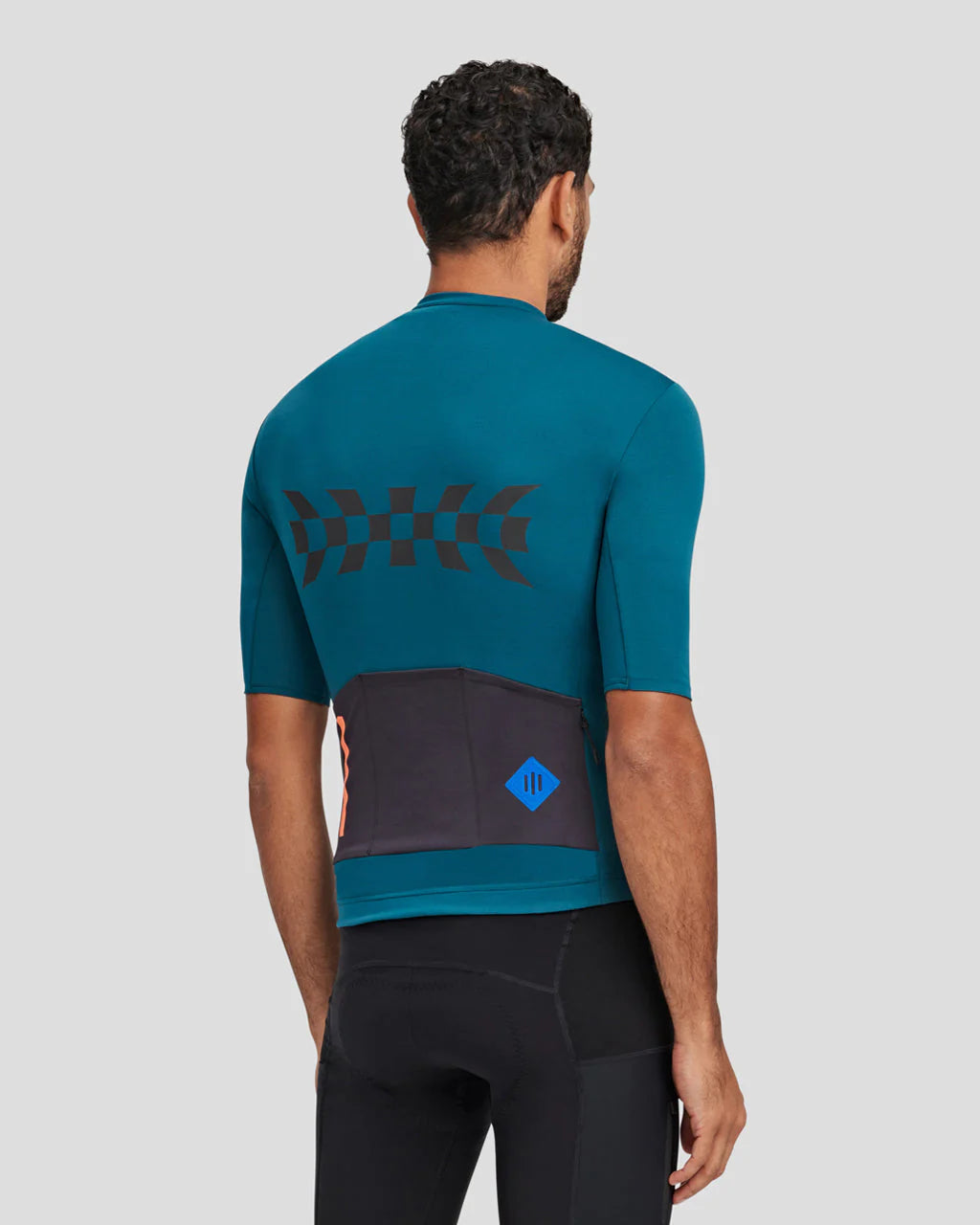 Alt_Road 1/2 Zip Jersey - Dark Teal