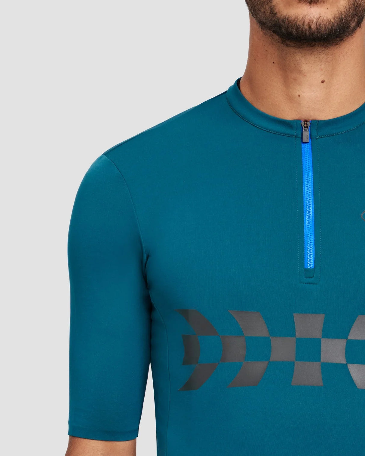 Alt_Road 1/2 Zip Jersey - Dark Teal