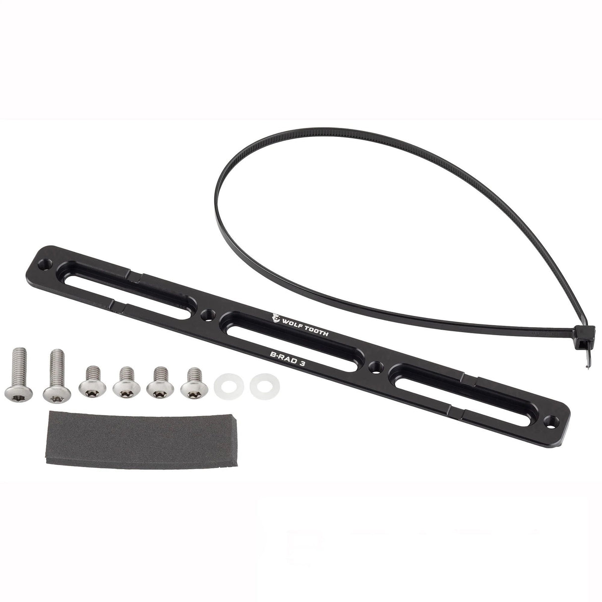 B-RAD 3 Slot Base Mount - black