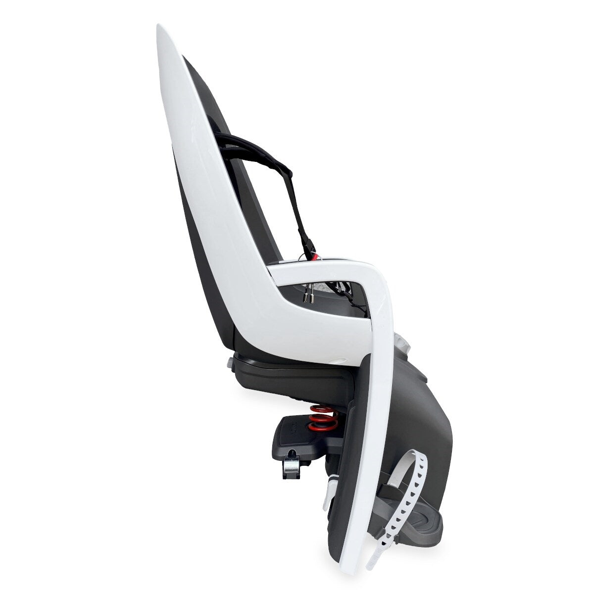 Caress Kindersitz für Gepäckträger - grau/weiß/schwarz