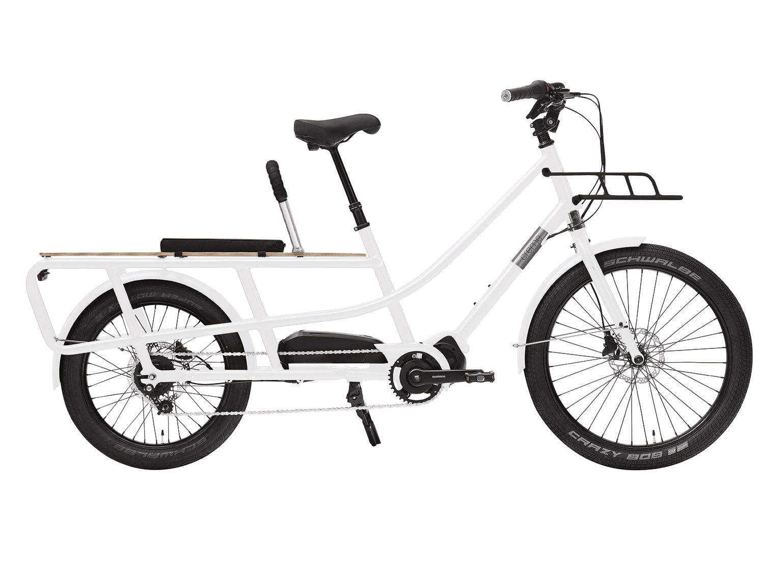 Happy Wagon (cargo e-bike) - 5s - White