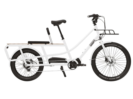 Happy Wagon (cargo e-bike) - 5s - White