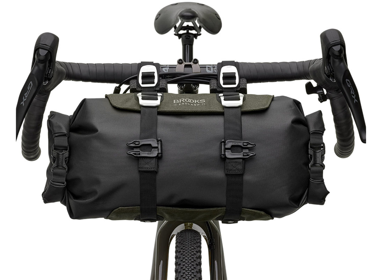 Brooks Scape Handlebar Roll - Mud Green