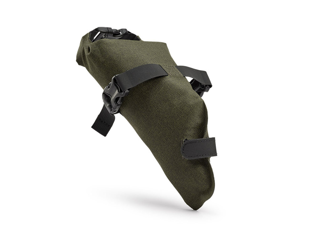 Brooks Scape Saddle Roll Bag - Mud Green