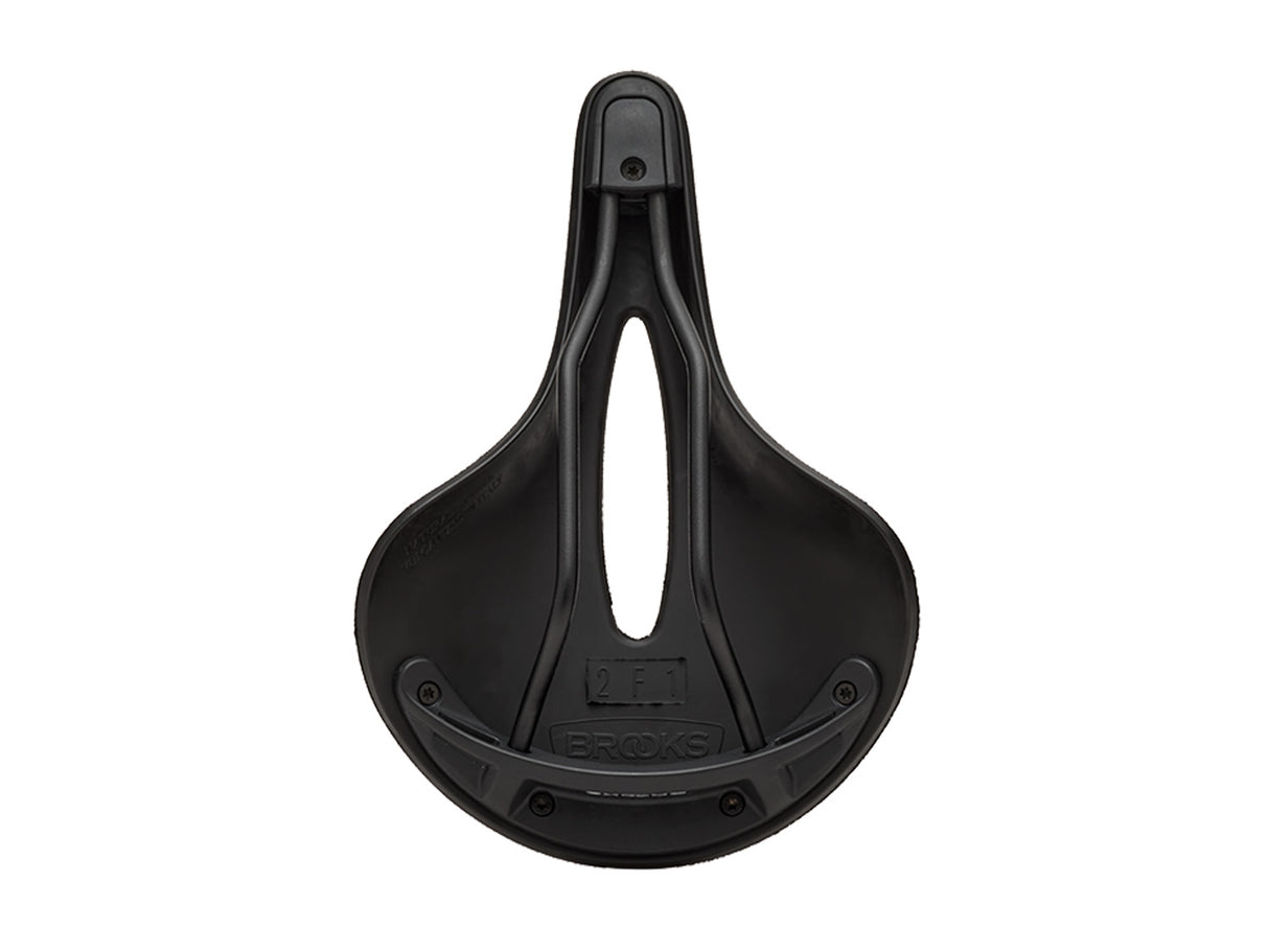 Brooks Saddle C19 Carved, Cambium - black