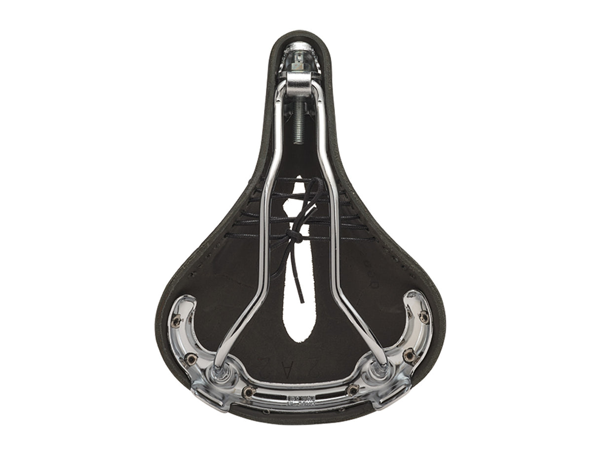 Brooks Saddle B17 Carved Short, Leather - black