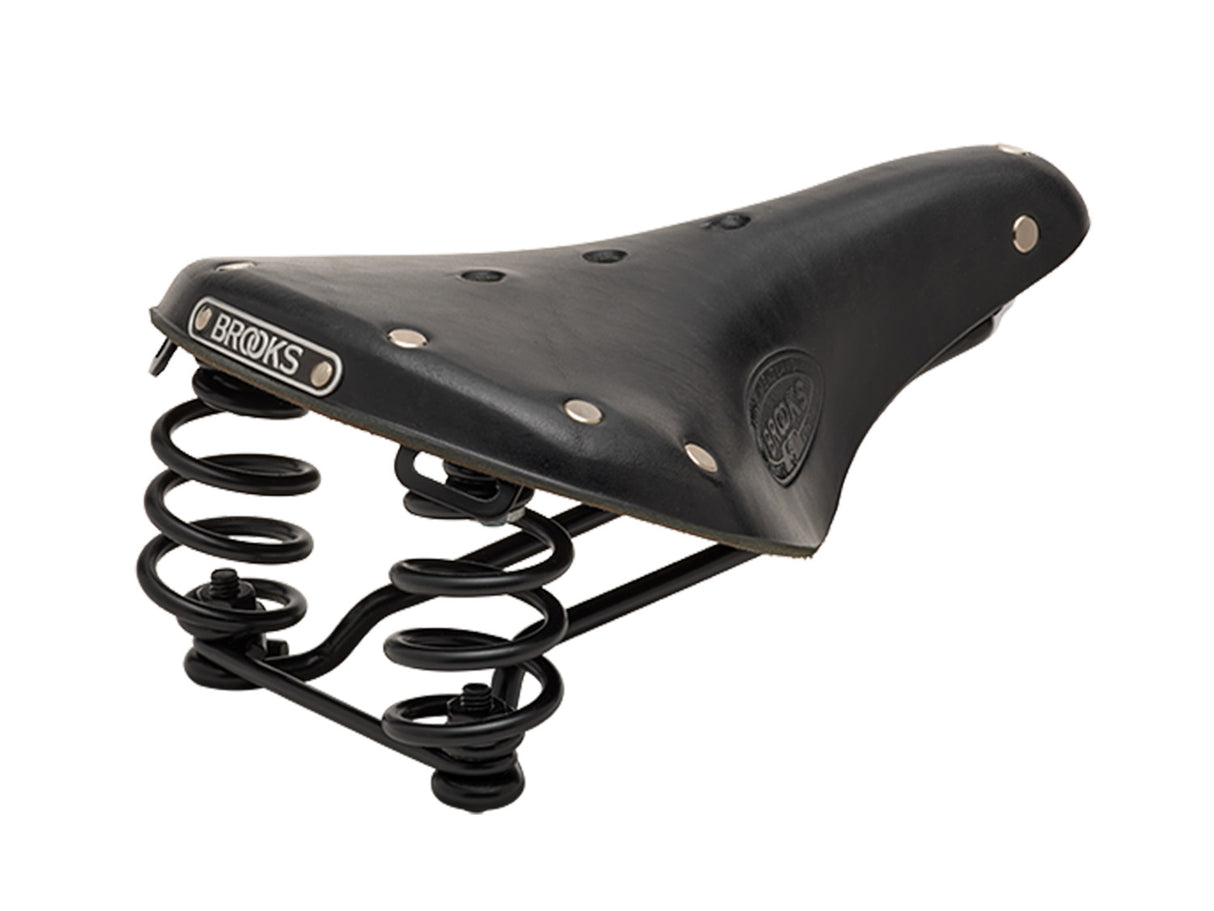 Brooks Saddle Flyer Short, Leather - black