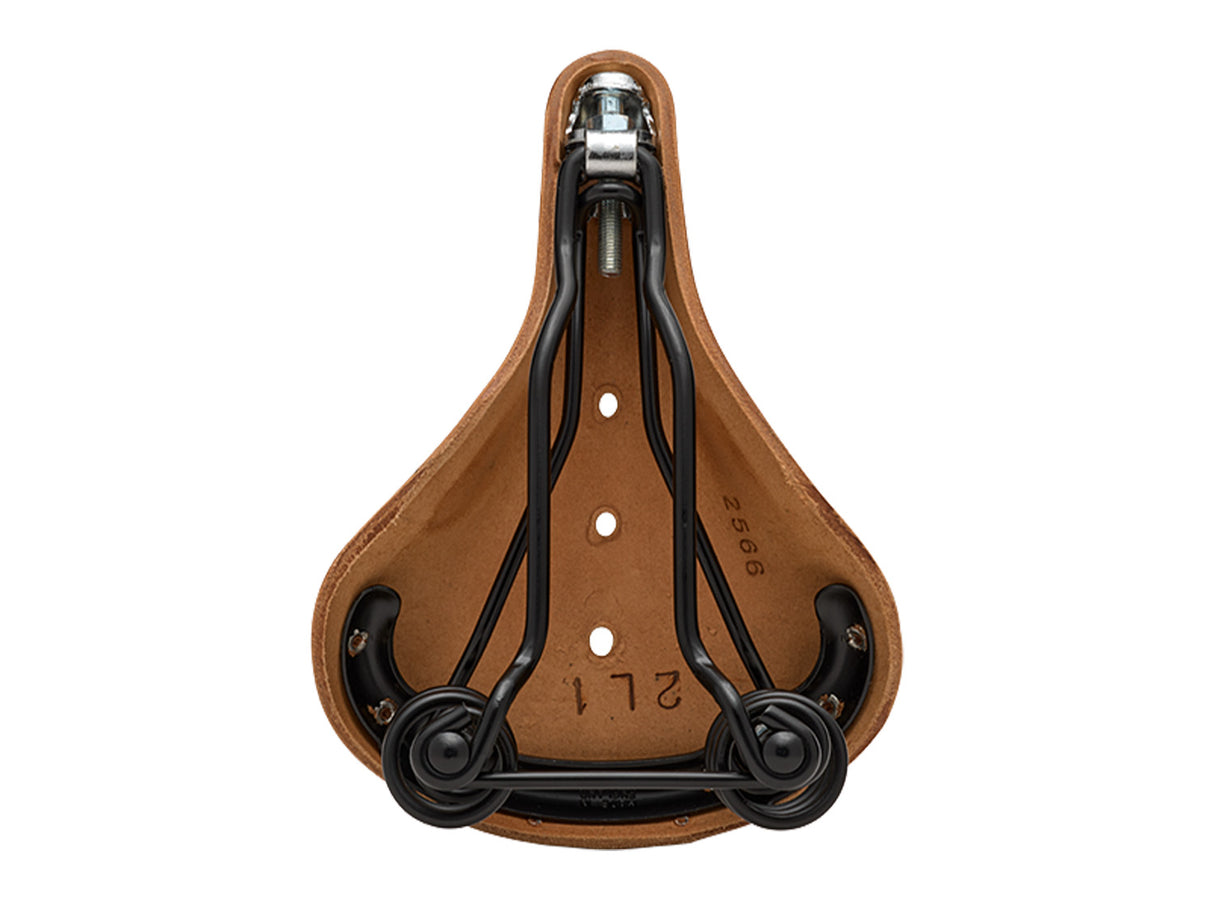 Brooks Saddle Flyer Short, Leather - honey