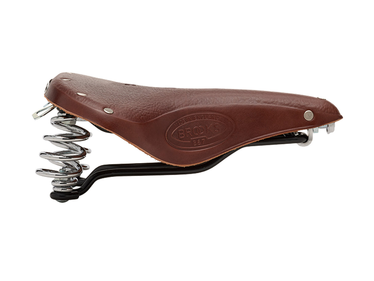 Brooks Saddle B67, Leather - A. Brown