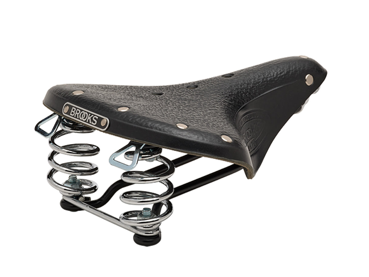 Brooks Saddle B67 Short, Leather - black