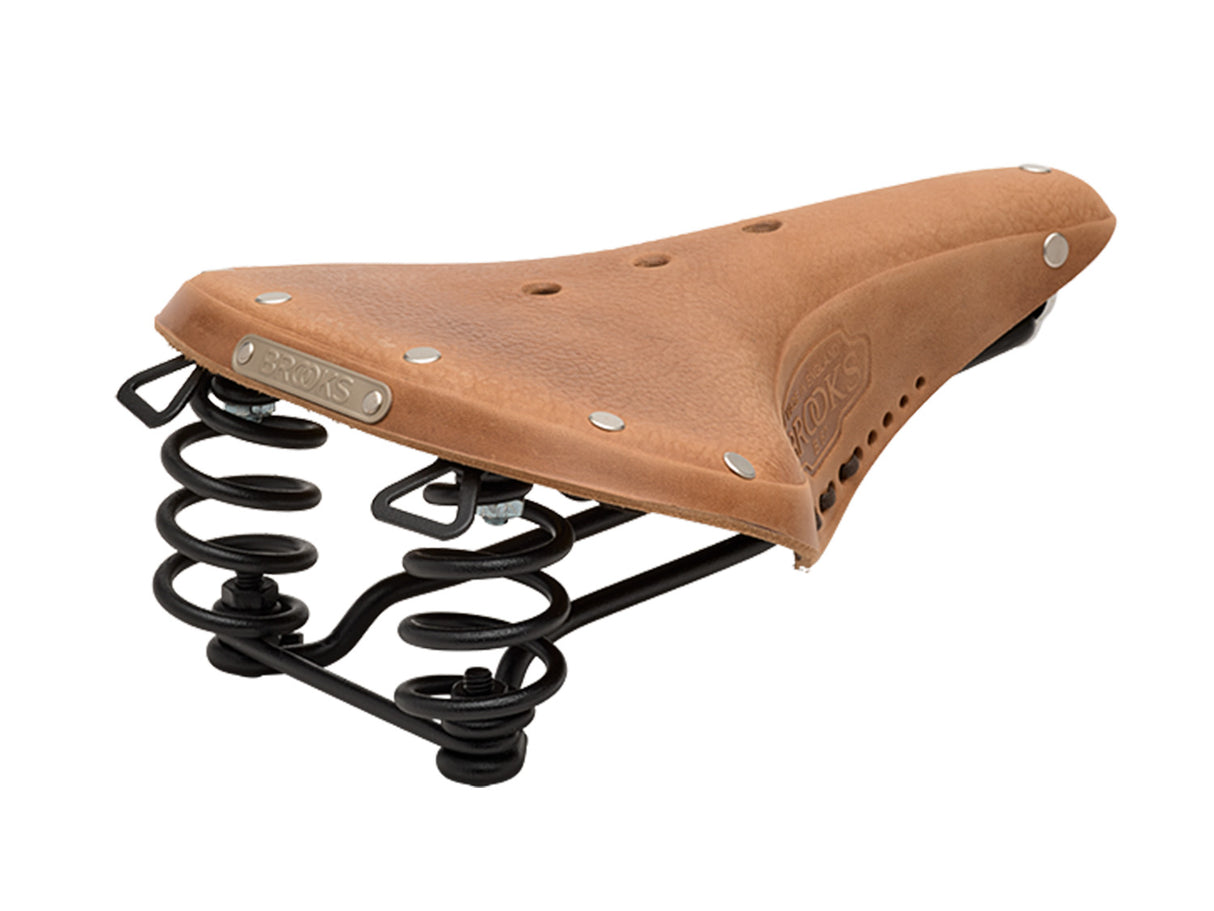 Brooks Saddle B67 Softened, Leather - Dark Tan