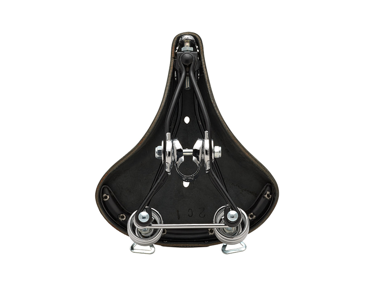 Brooks Saddle B66 Short, Leather - black