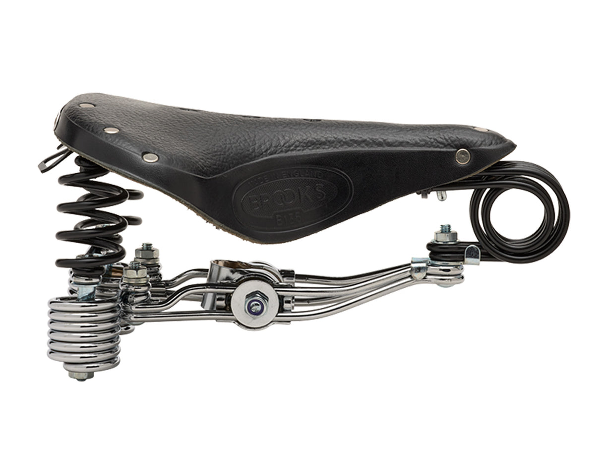Brooks Saddle B135, Leather - black