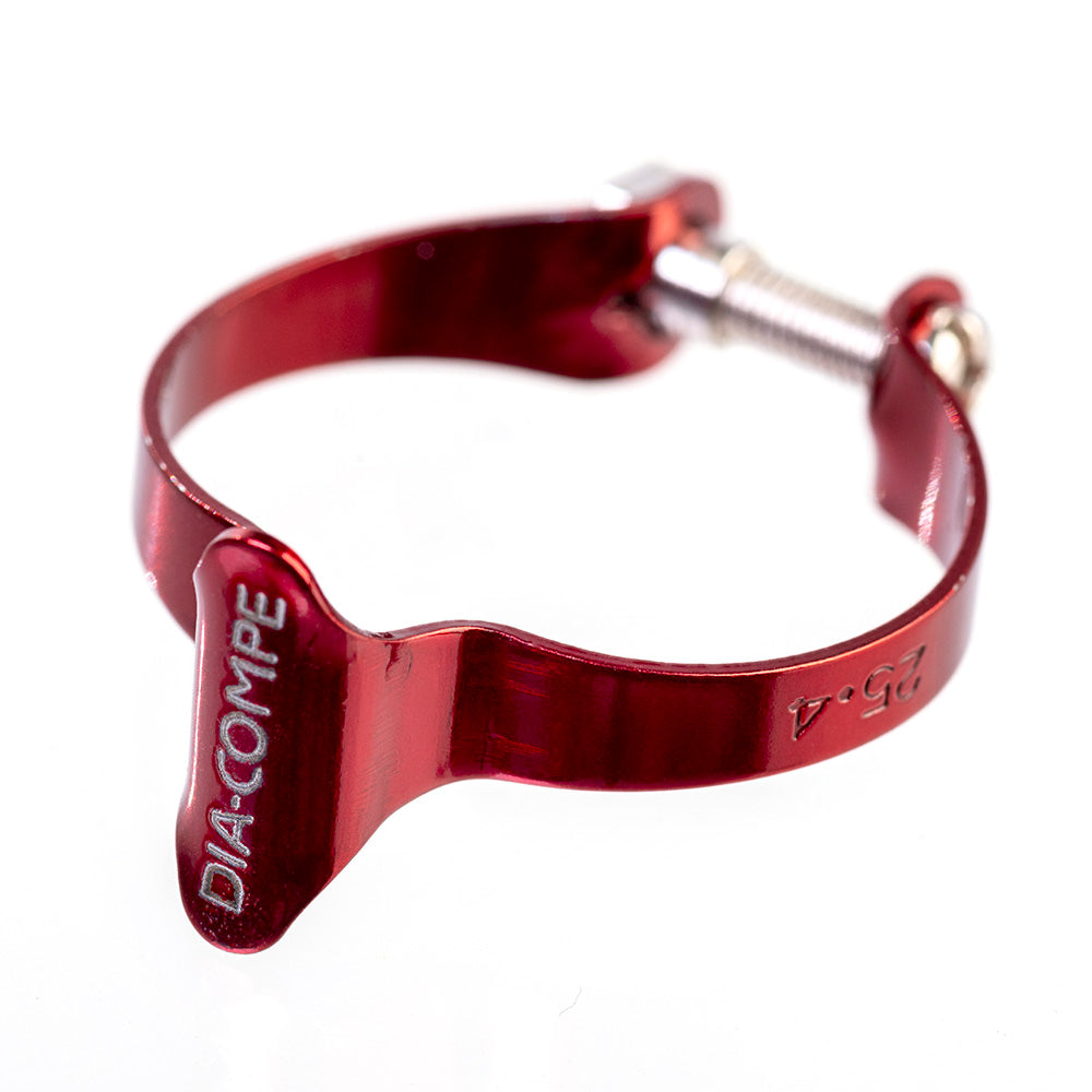 Kabelklemmen für Oberrohr - farbig - rot