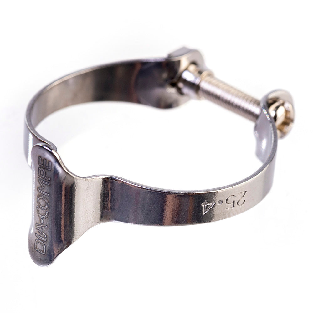 Kabelklemmen für Oberrohr - farbig - silber