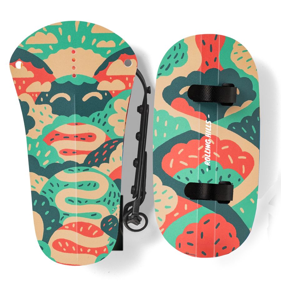 Spritzschutz HR + Rahmen, Splash Pack - Rolling Hills
