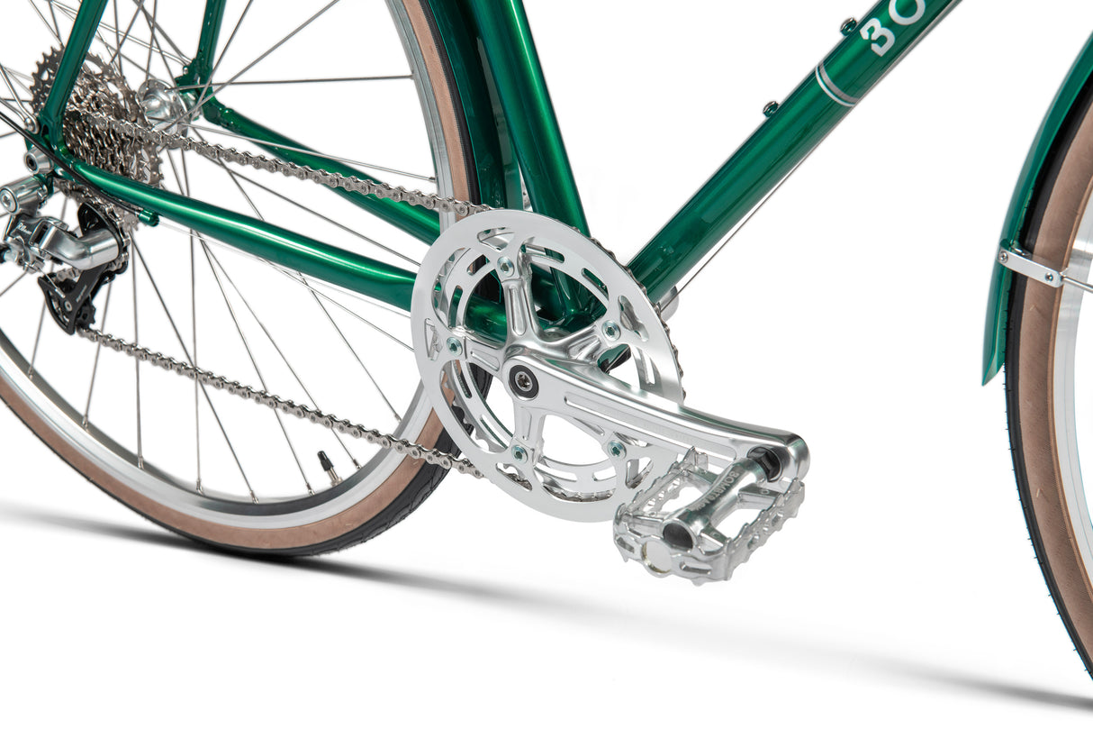 Oxbridge Geared - Metallicgrün