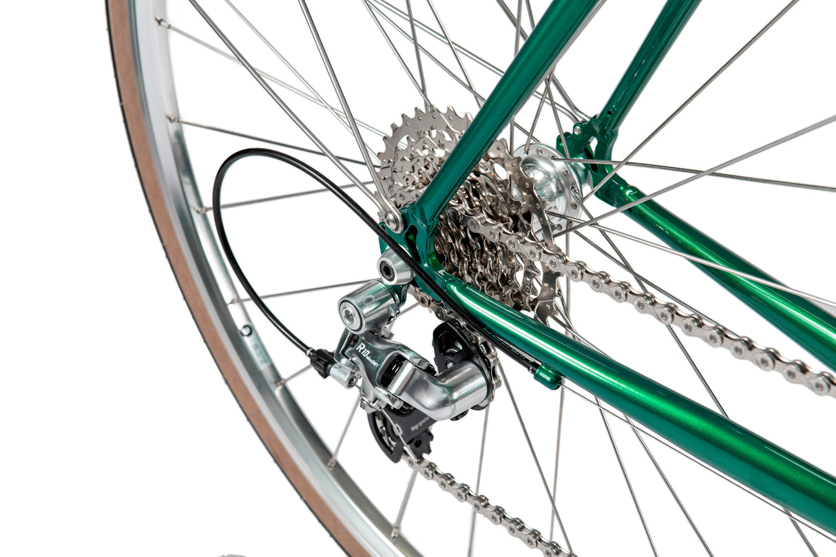 Oxbridge Geared - Metallicgrün