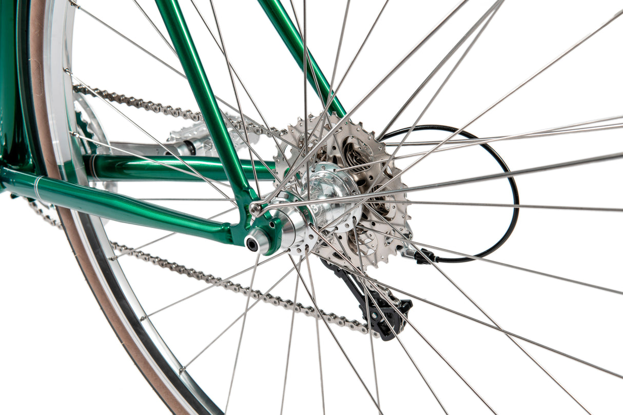 Oxbridge Geared - Metallicgrün