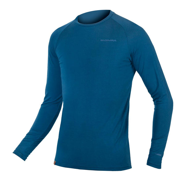 BaaBaa Blend Baselayer (langarm) - Blaubeere